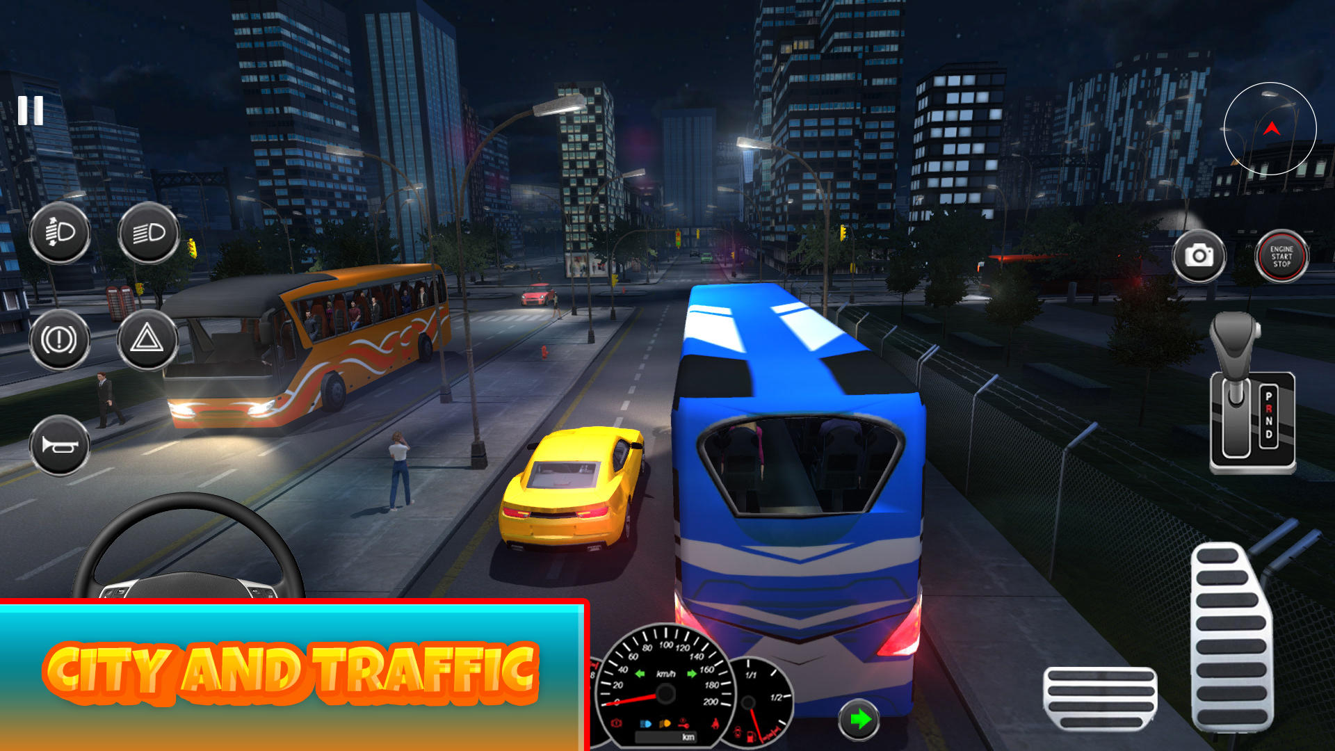 Bus Driving Simulator World Game Screenshot