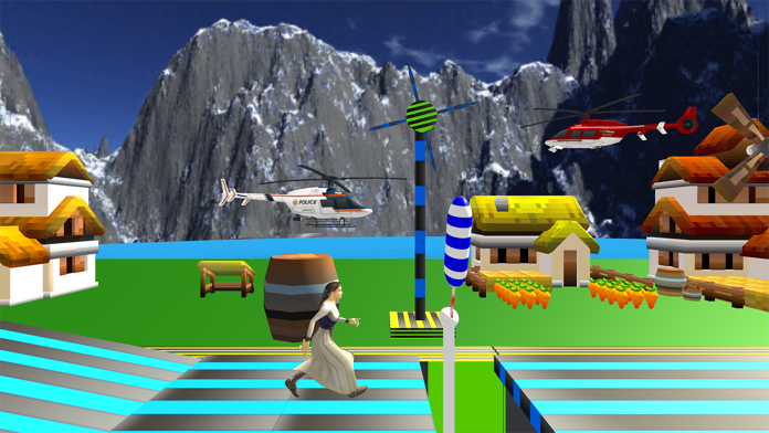 Stuntman Run Adventure Games Game Screenshot