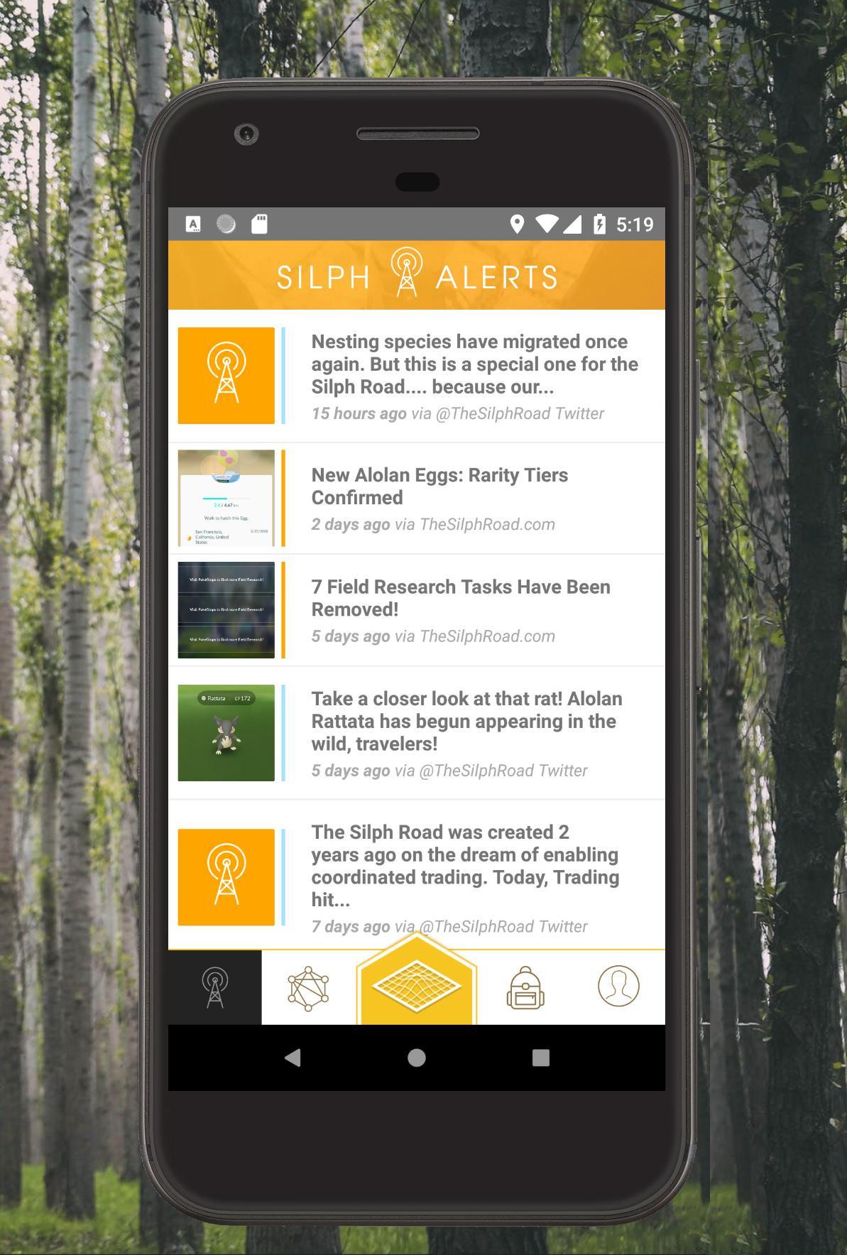 Silph Road Game Screenshot