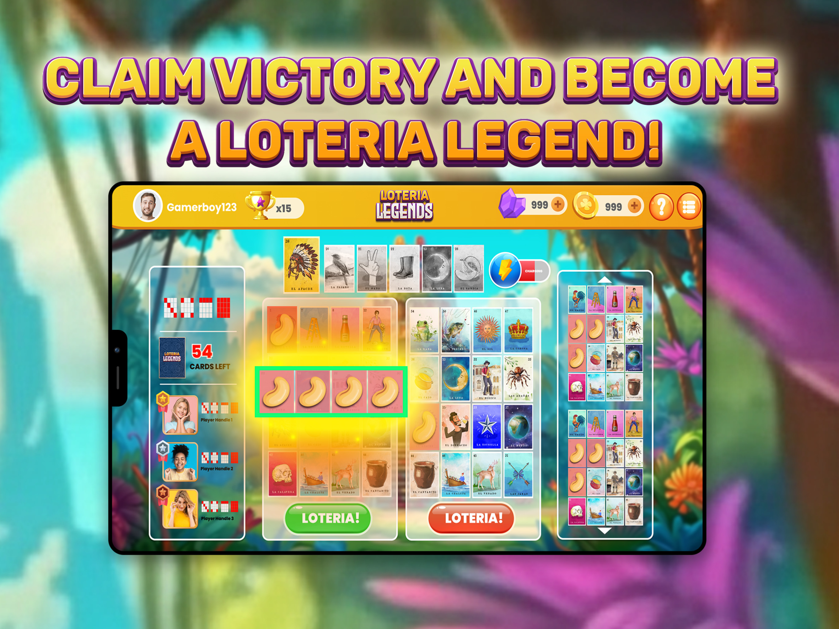Screenshot of Loteria Legends