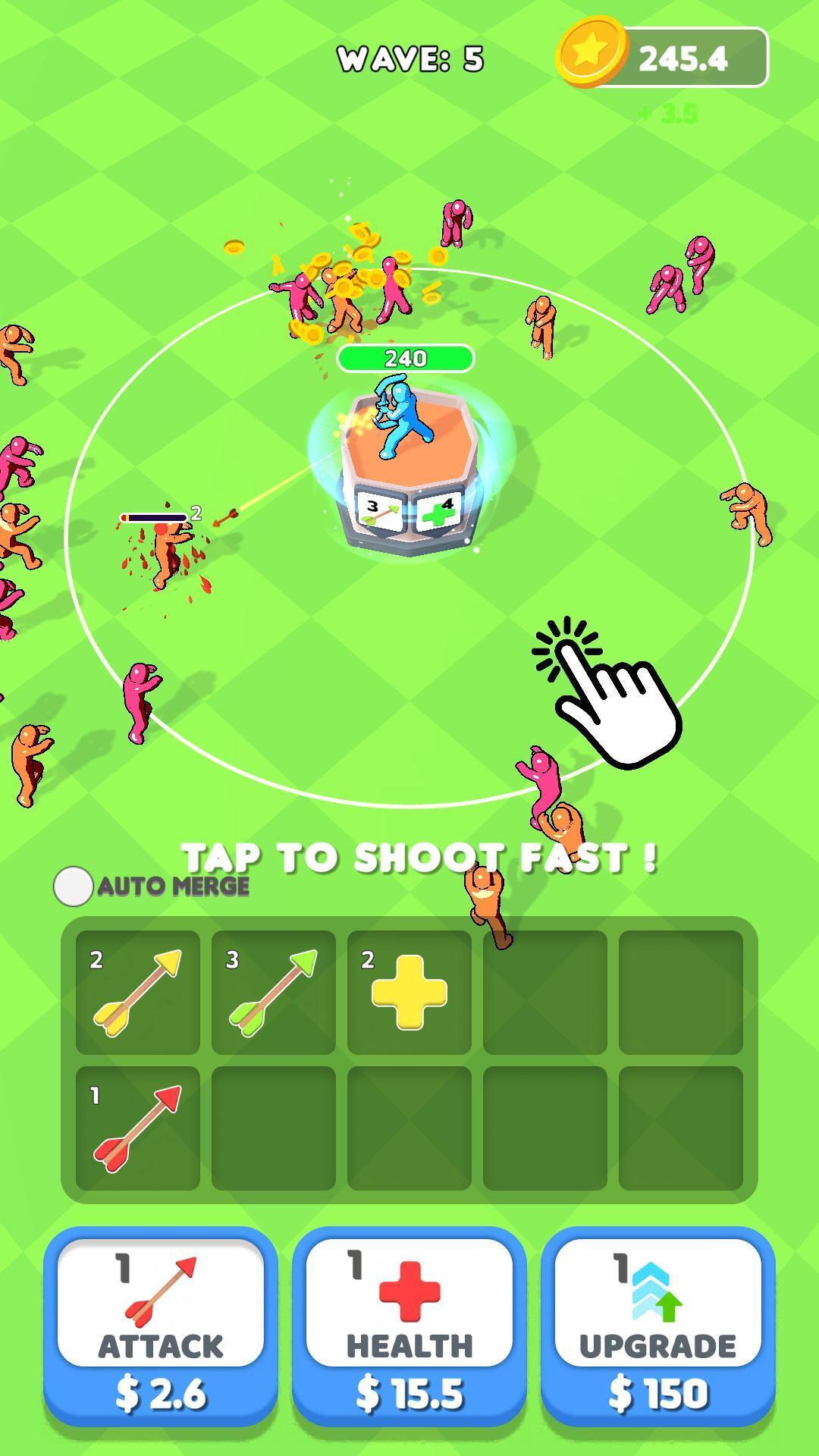 Idle Tower Hero Game Screenshot