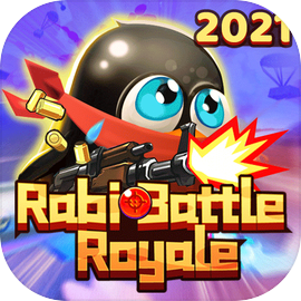 Rabi Battle Royale🍗2D Cartoon Survival Warriors