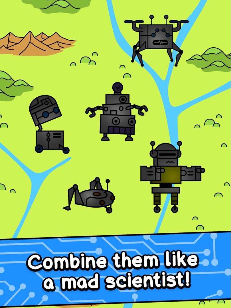 Robot Evolution - Clicker Game ภาพหน้าจอเกม