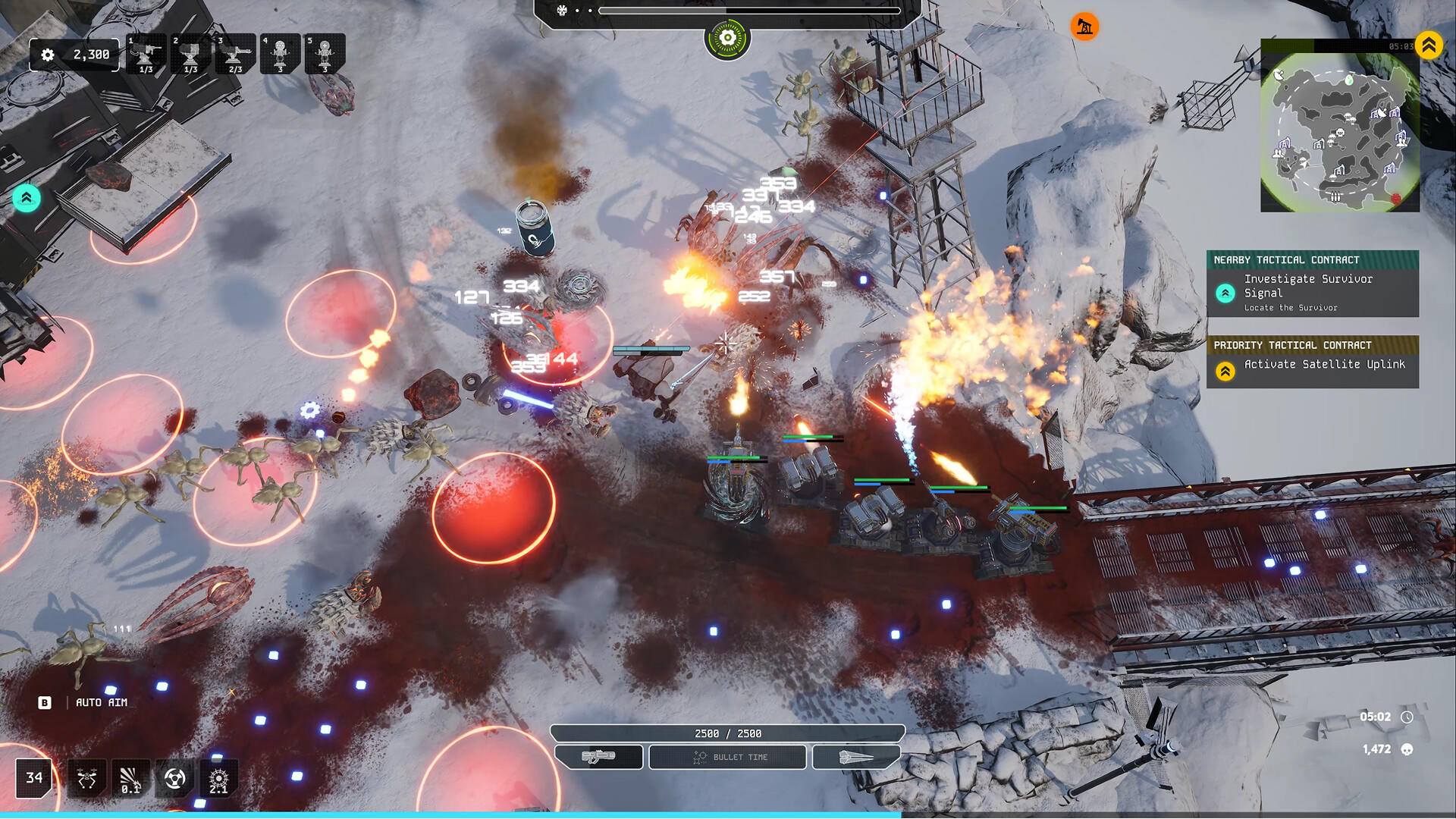 Iron Core: Mech Survivor Game Screenshot