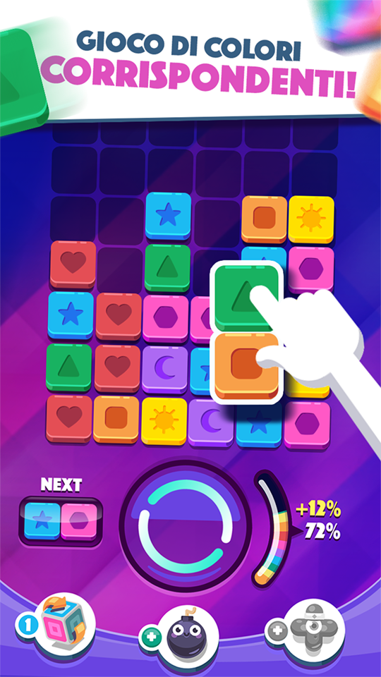 Screenshot 1 of Drop It!: Crazy Color Puzzle 
