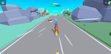 Jurassic Sprint Game Screenshot