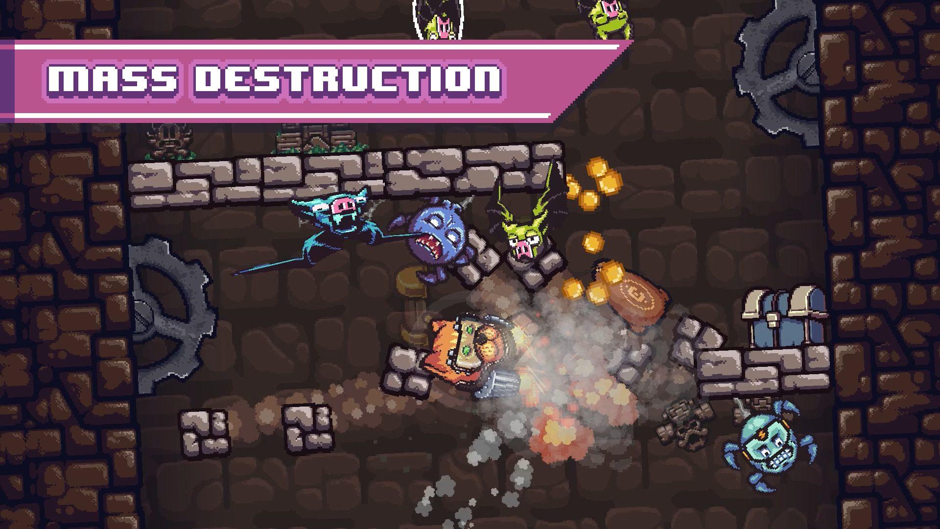 Screenshot of Dashy Smash: Jetpack Game