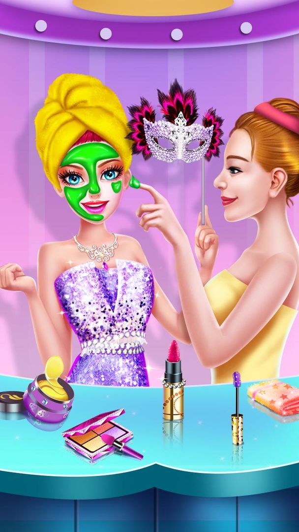Screenshot of Princess Makeup - Masked Prom