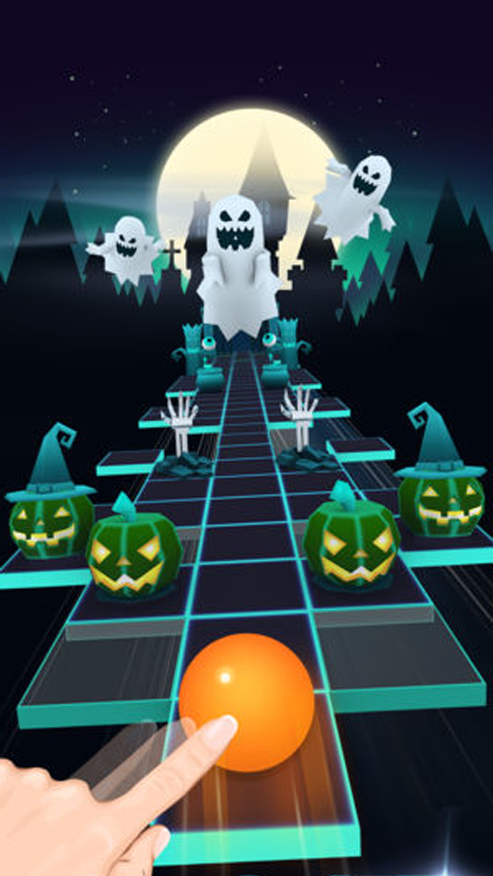 Screenshot of Rolling Sky 2