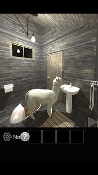 Escape from the pit latrine. ภาพหน้าจอเกม