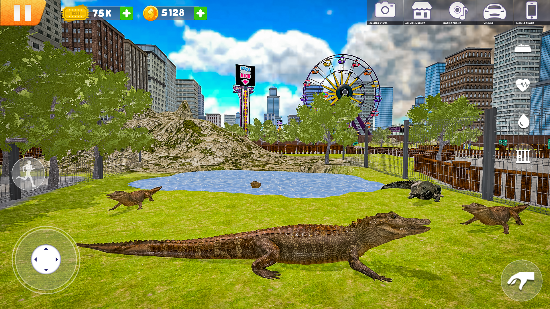 Animal Shelter: 3D Safari Zoo Game Screenshot