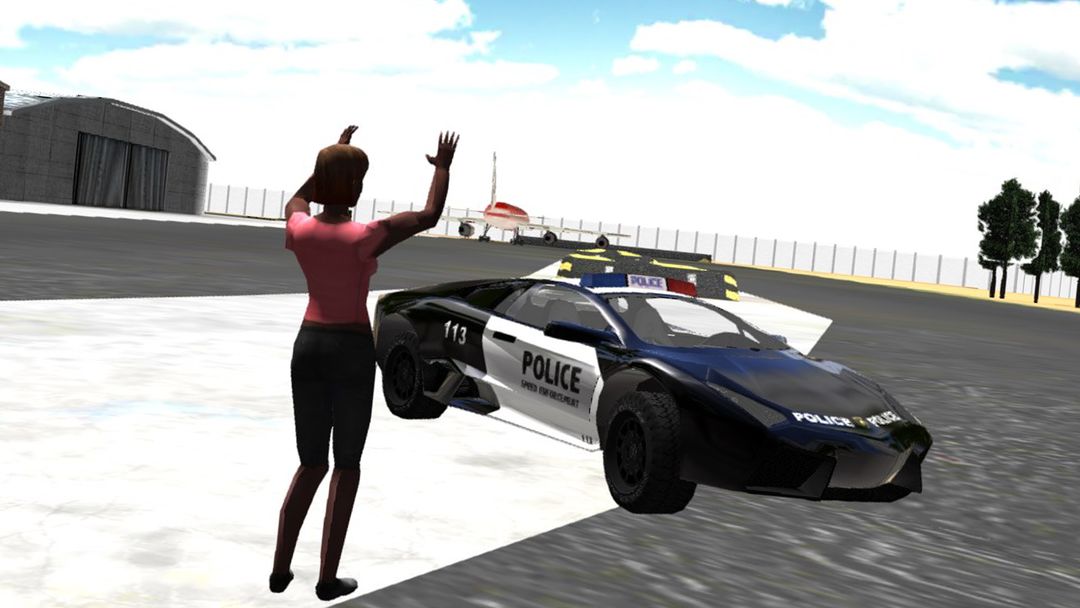 City Traffic Police Driving ภาพหน้าจอเกม