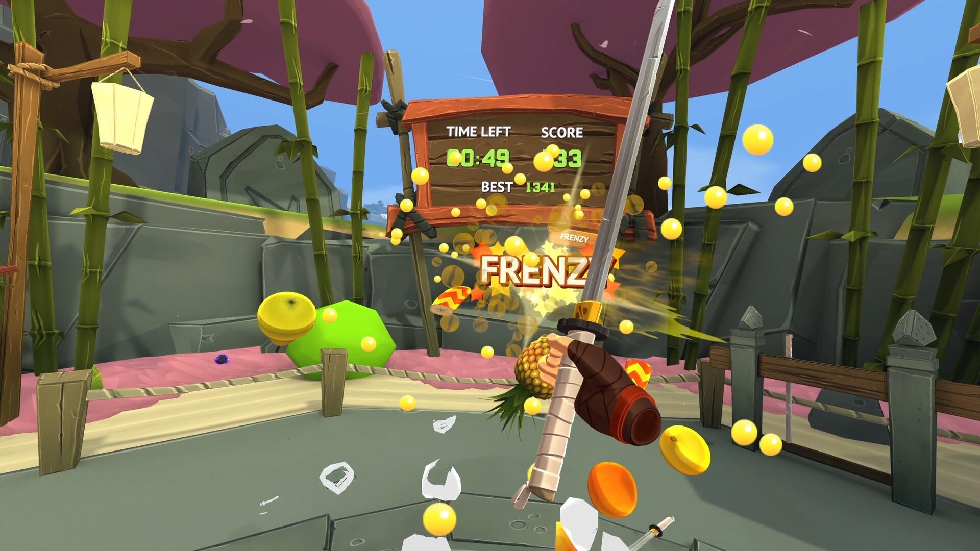 VR Fruit Ninja