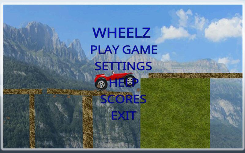 Up Hill Climb Racing Motor Car Game Screenshot