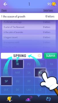 Captura de Tela do Jogo Mystic Words
