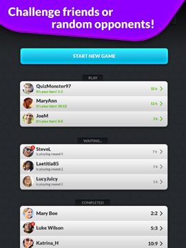 True or False: Quiz Battle Game Screenshot