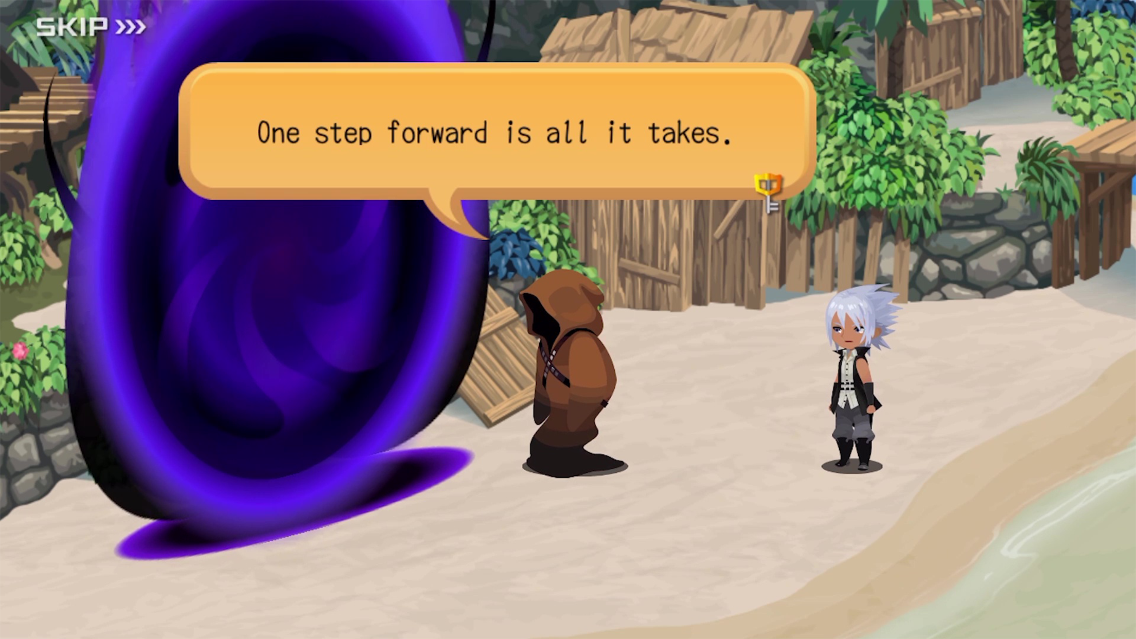KINGDOM HEARTS Uχ Dark Road Game Screenshot