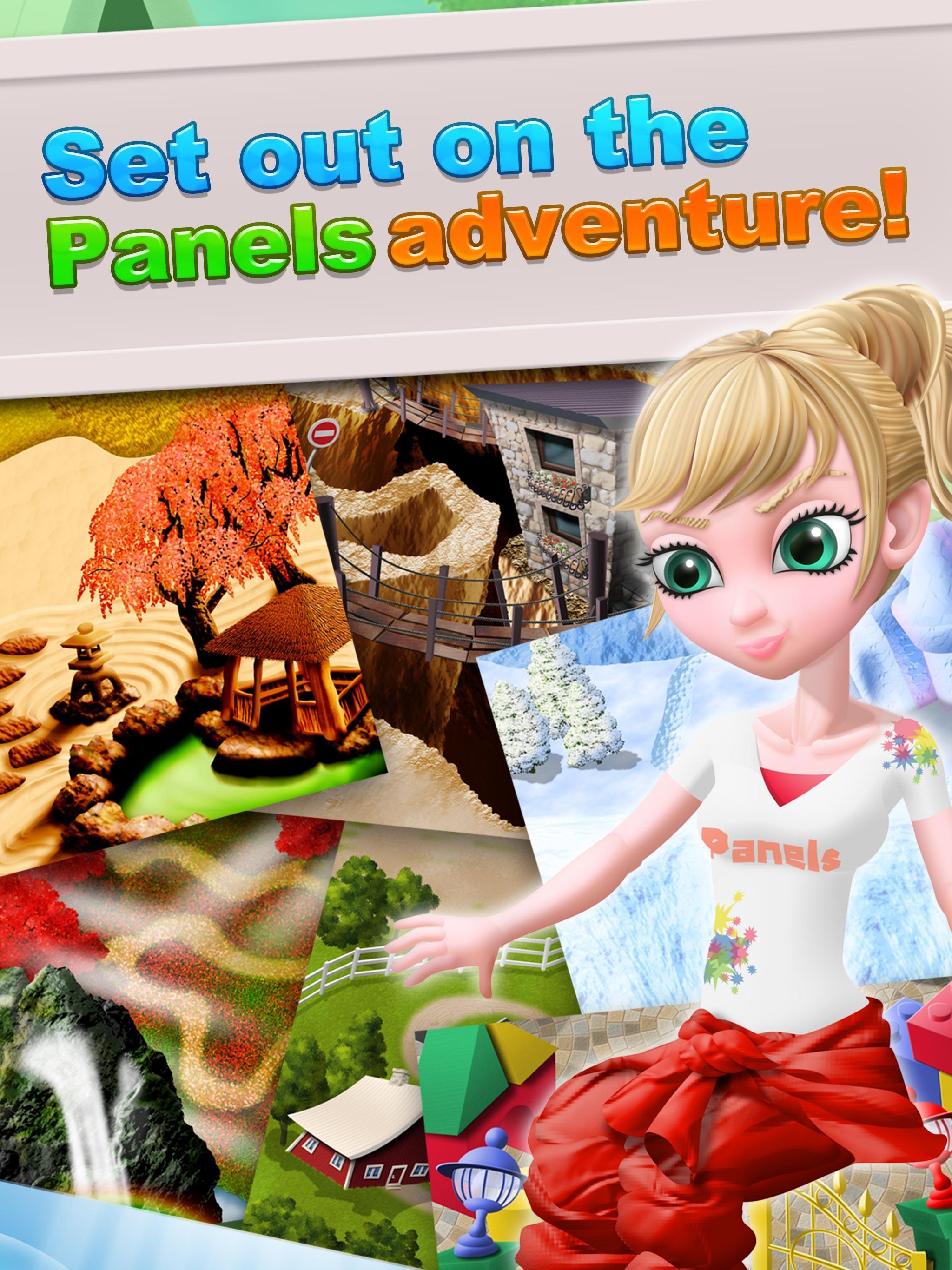 Panels - Folding Puzzle game Game Screenshot