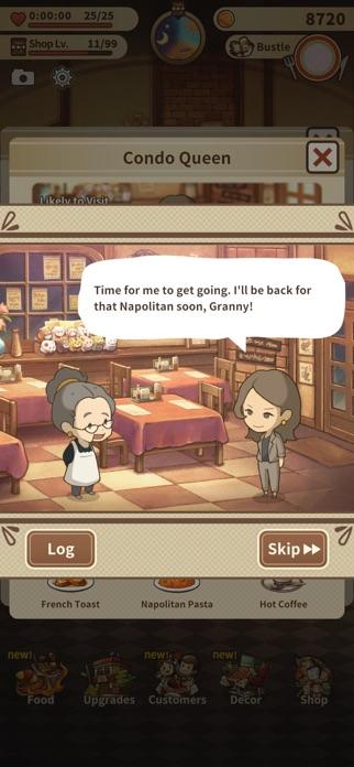 Captura de Tela do Jogo Hungry Hearts Restaurant