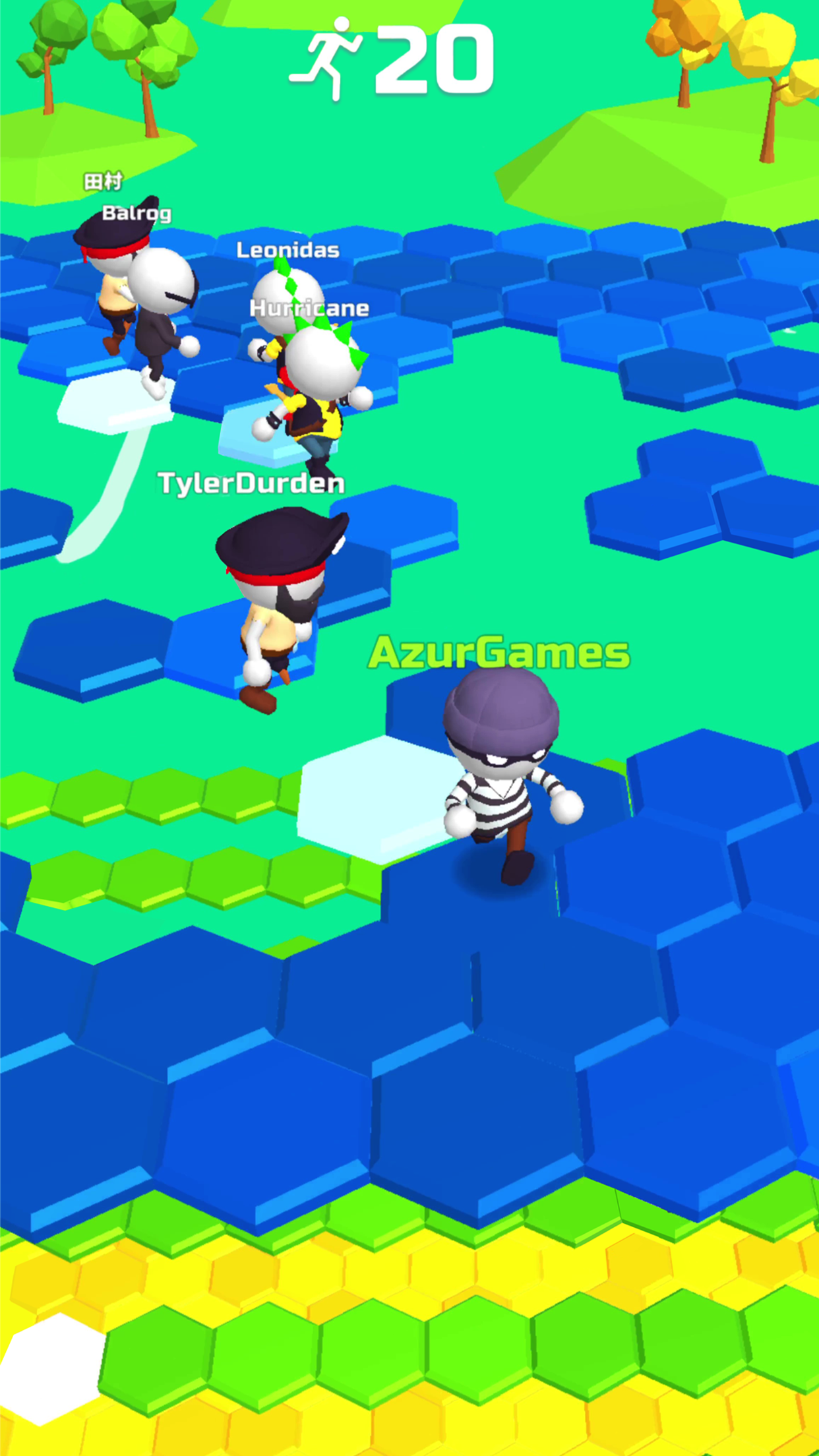 Do Not Fall .io Game Screenshot