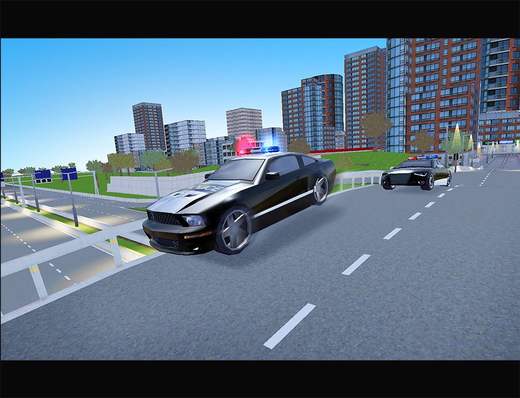 Police Academy Driving School Game Screenshot