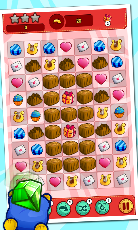 Valentine Connect ภาพหน้าจอเกม