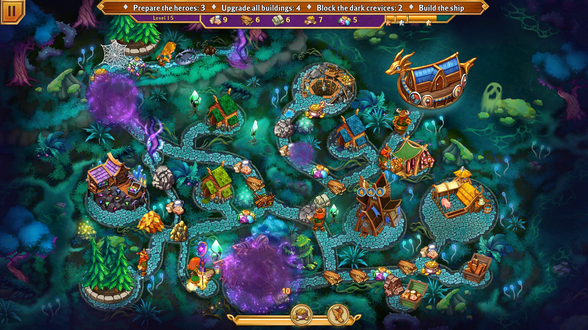 Viking Heroes 4 Game Screenshot