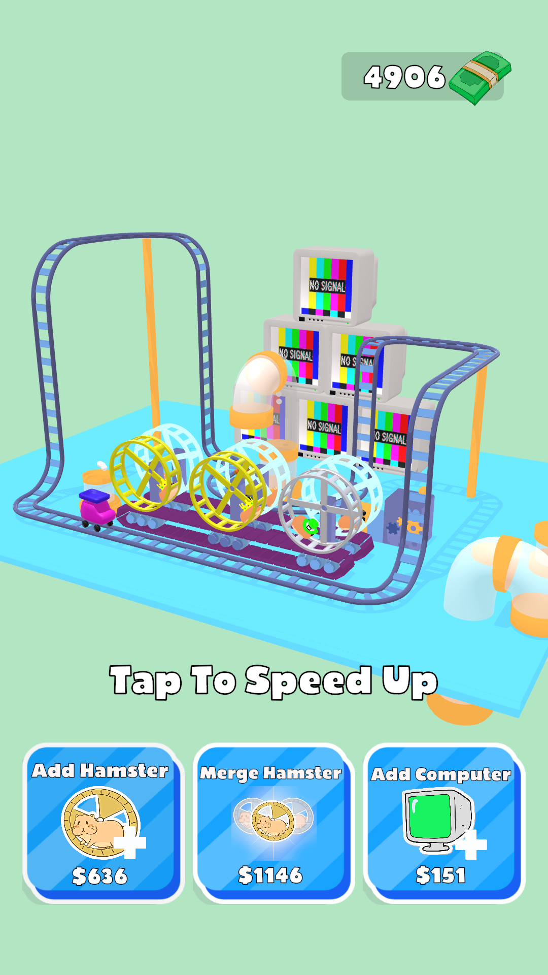 Crazy Hamster Game Screenshot