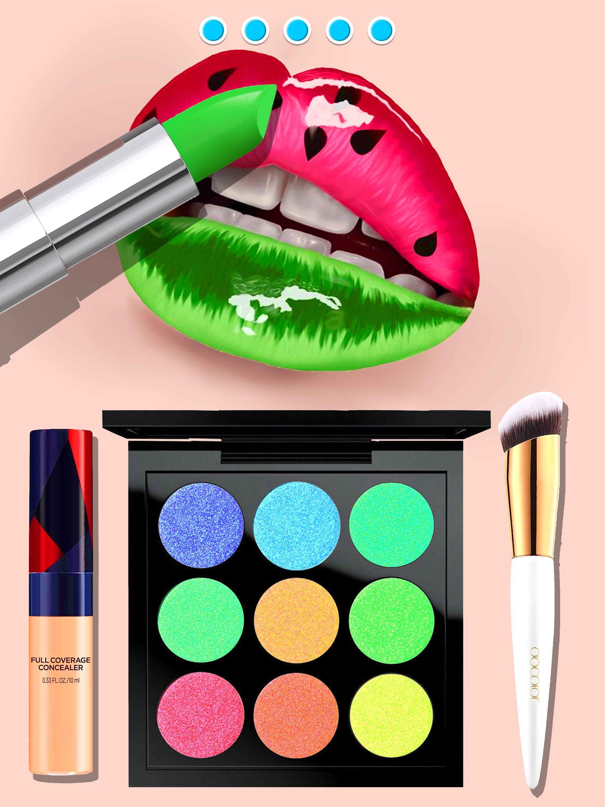 Makeup Kit: DIY Dress Up Games Game Screenshot