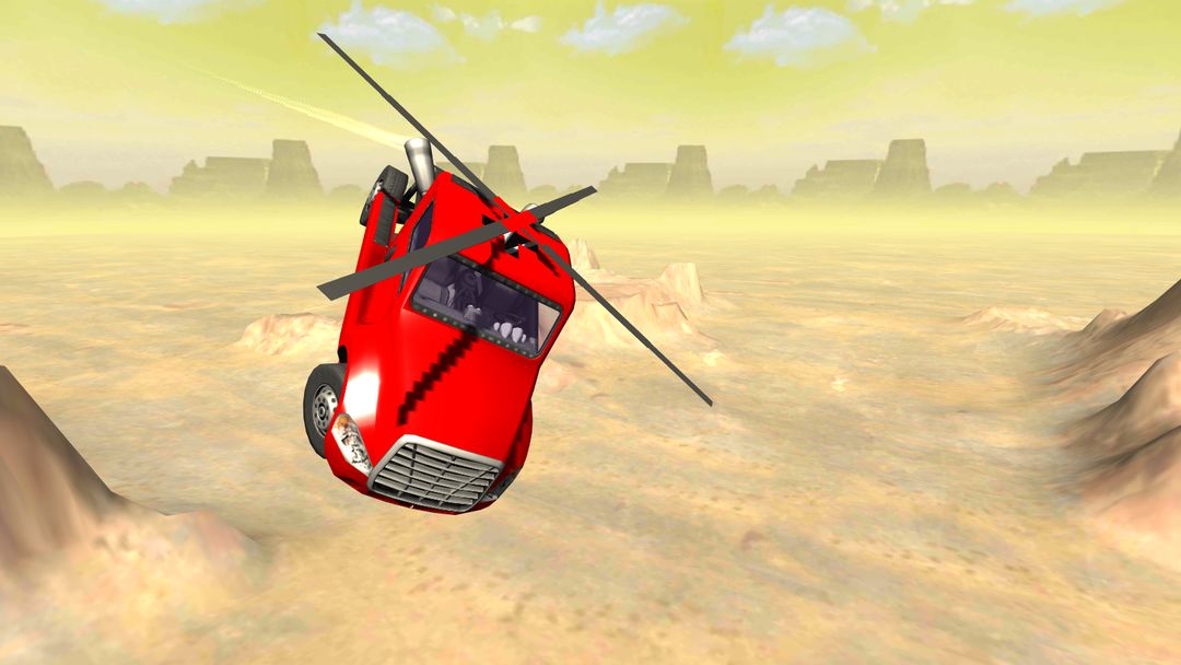 Flying Helicopter Truck Flight ภาพหน้าจอเกม
