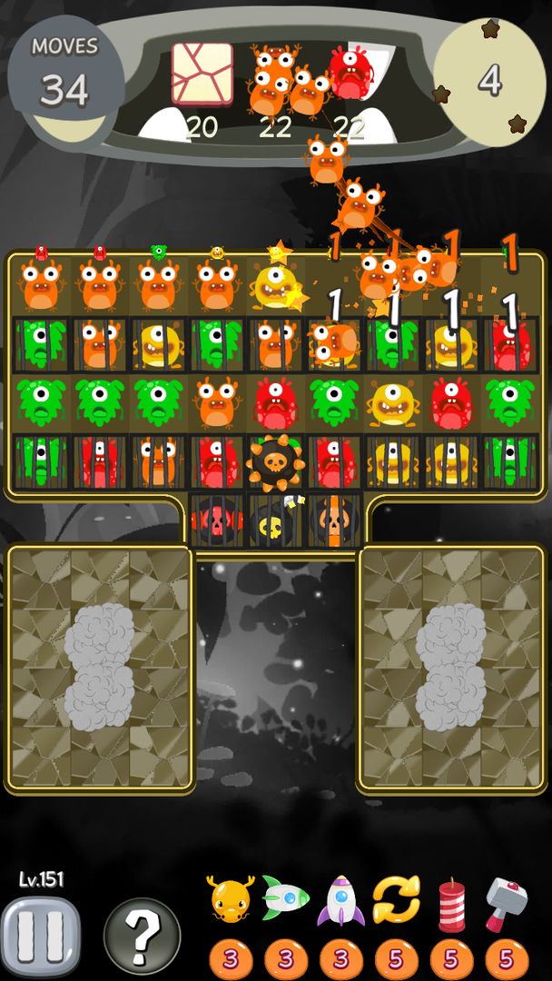 코코팡 - 퍼즐의 왕(블라스트+스왑+링크) 게임 스크린 샷