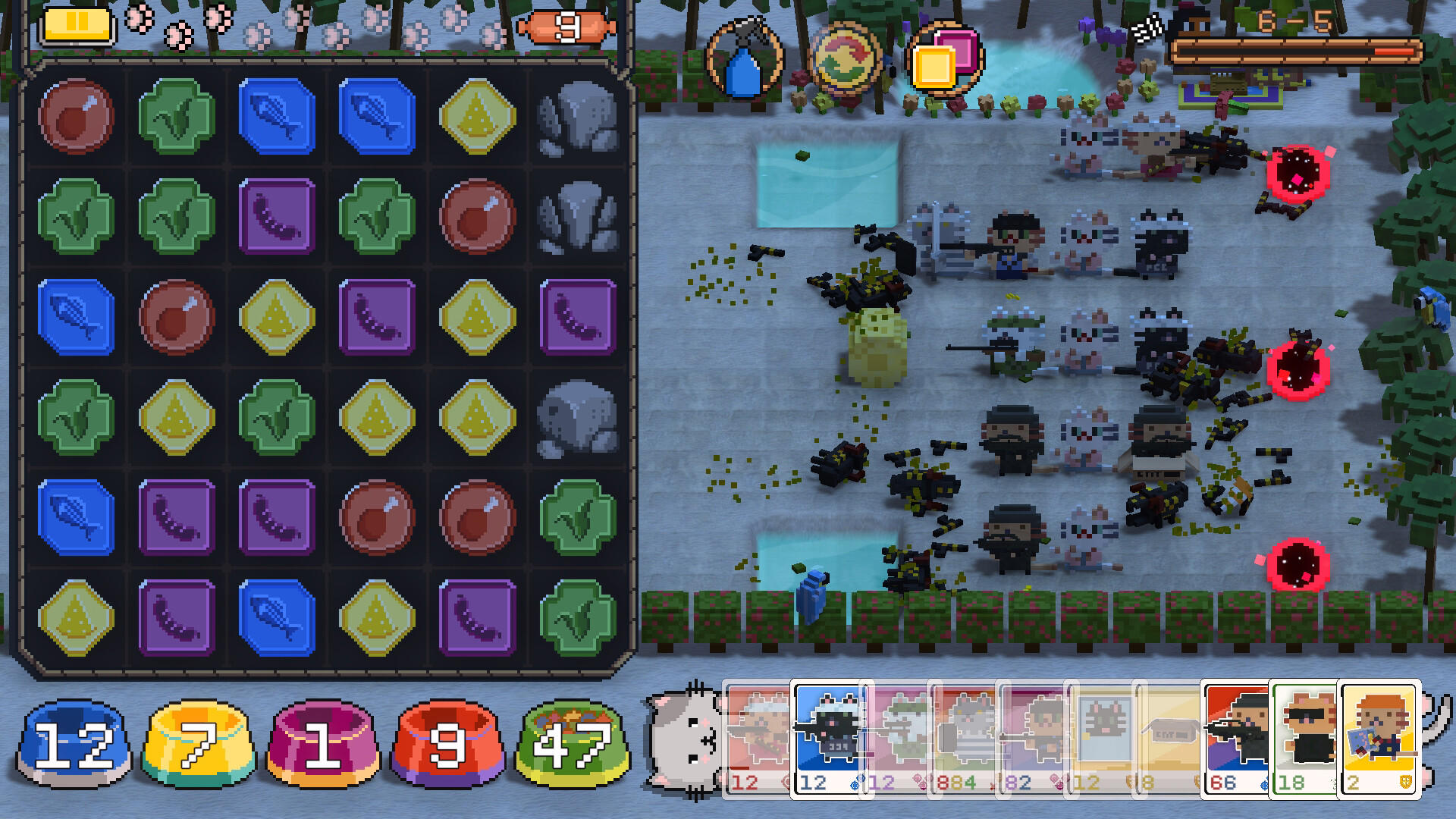 Cats on Duty Game Screenshot