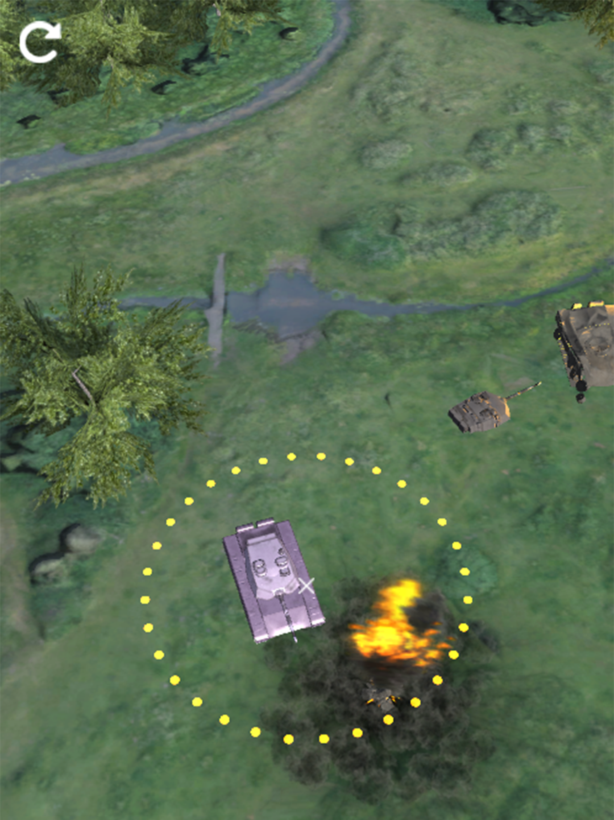 Artillery Strike Game Screenshot