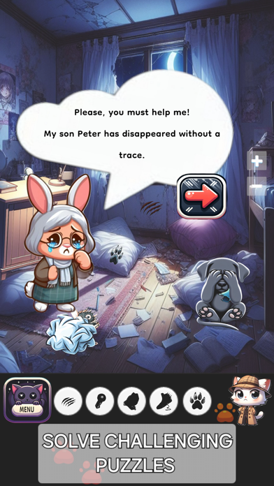 Detective Purlock Find Hidden Game Screenshot