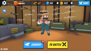 Battle Gun 3D - Pixel Shooter Game Screenshot
