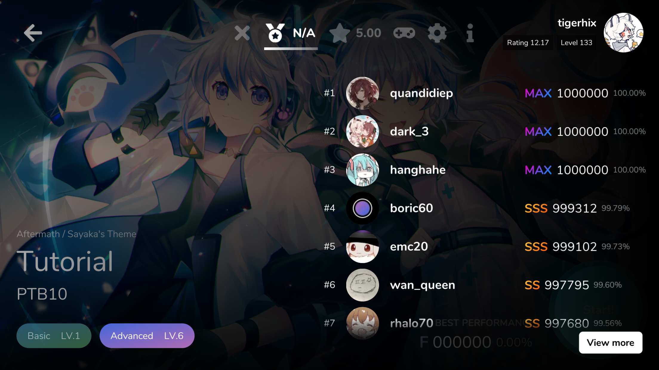 Cytoid: Community Rhythm Game Game Screenshot