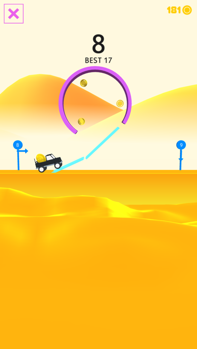 Risky Road Game Screenshot