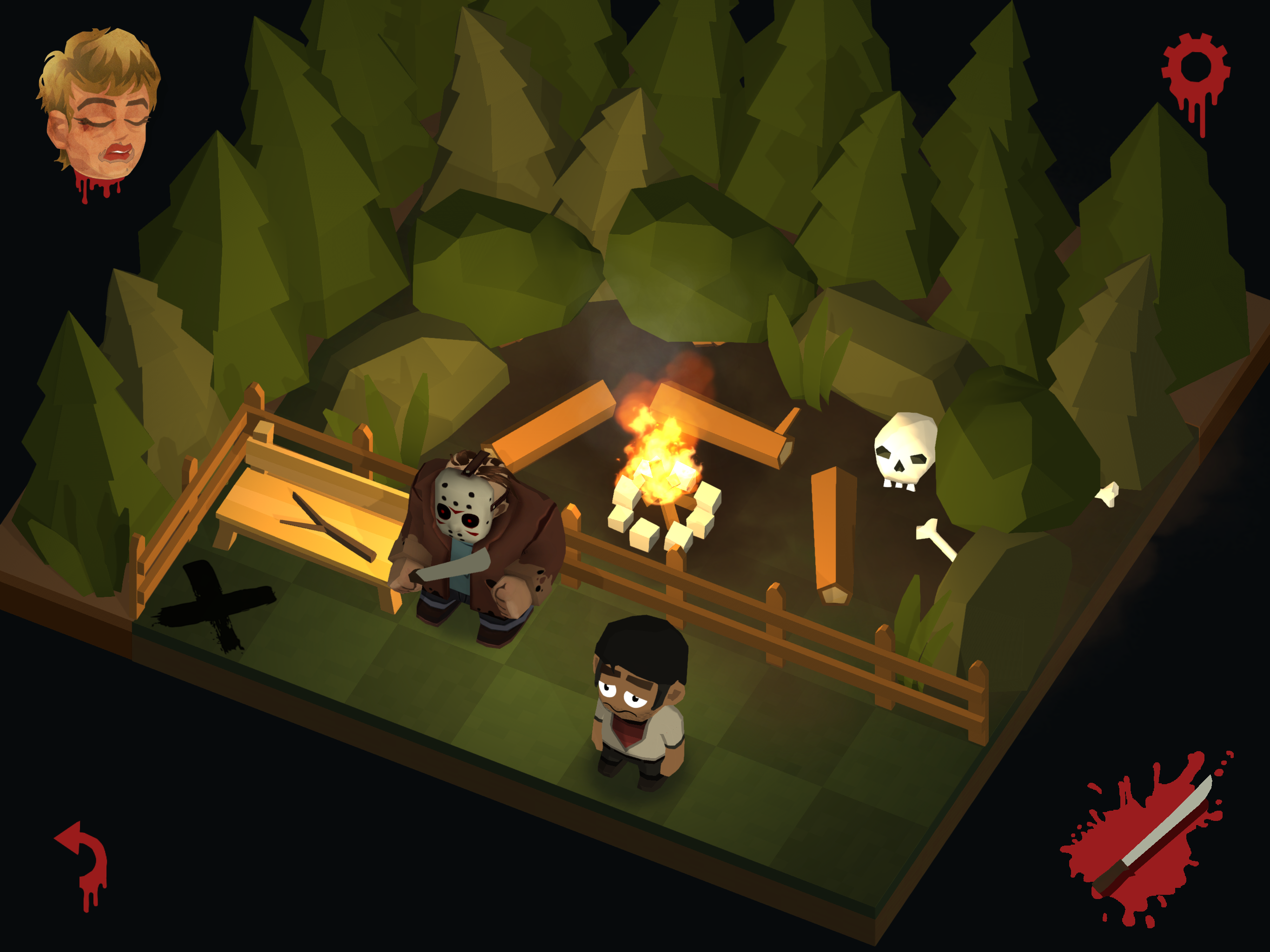 Скриншот игры Friday the 13th: Killer Puzzle