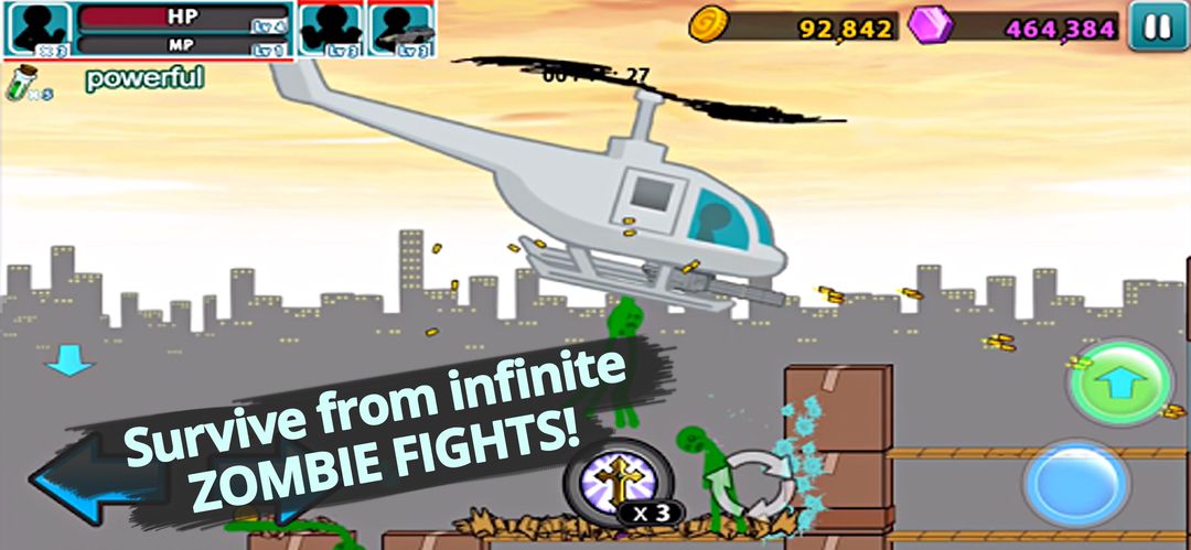 Screenshot of Anger of stick 5 : zombie