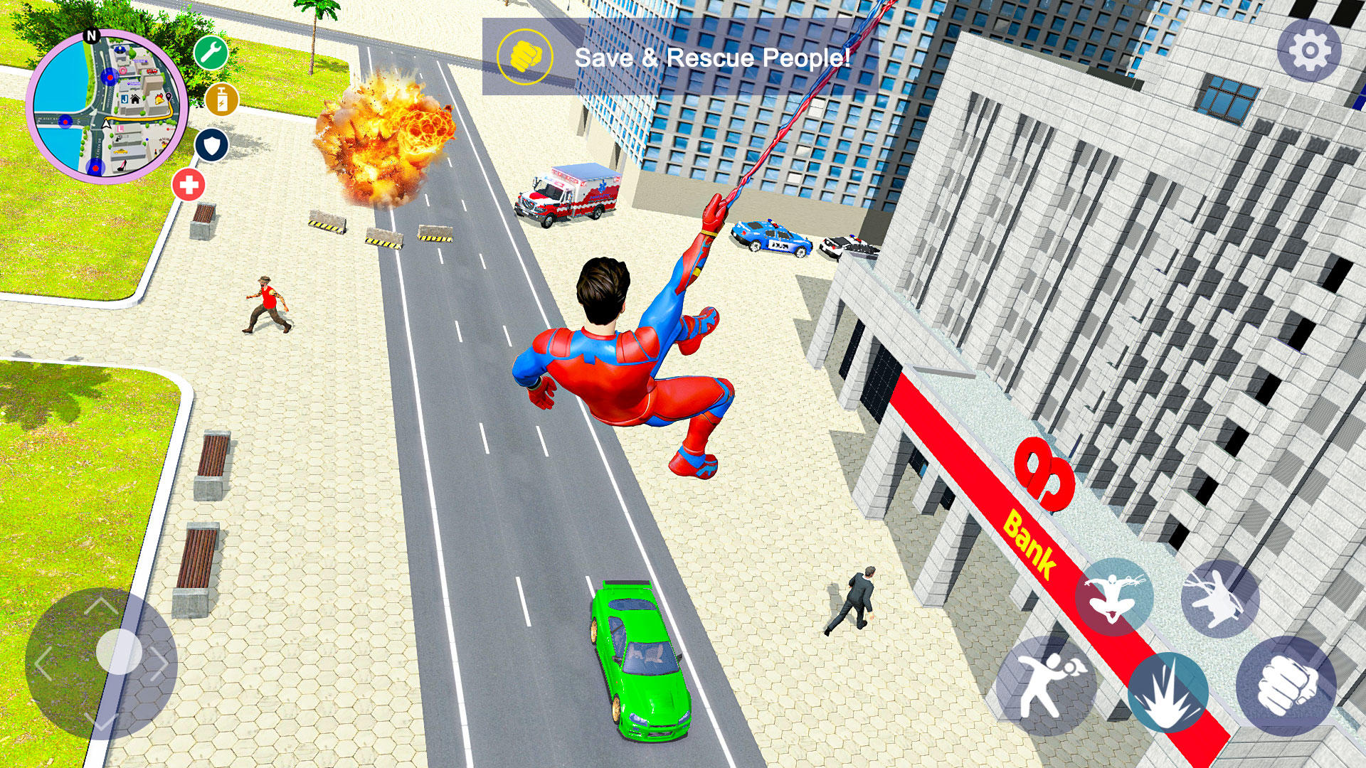 Steel Hero: Iron Hero Games Game Screenshot