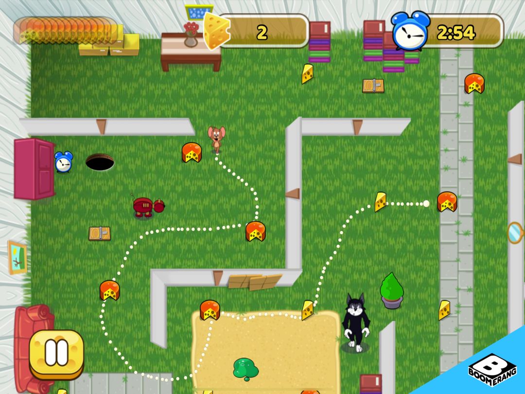 Tom & Jerry: Mouse Maze screenshot game