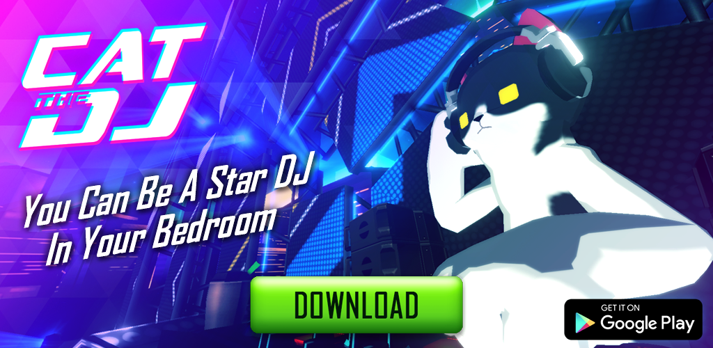 Banner of CAT THE DJ - Real DJing Game 