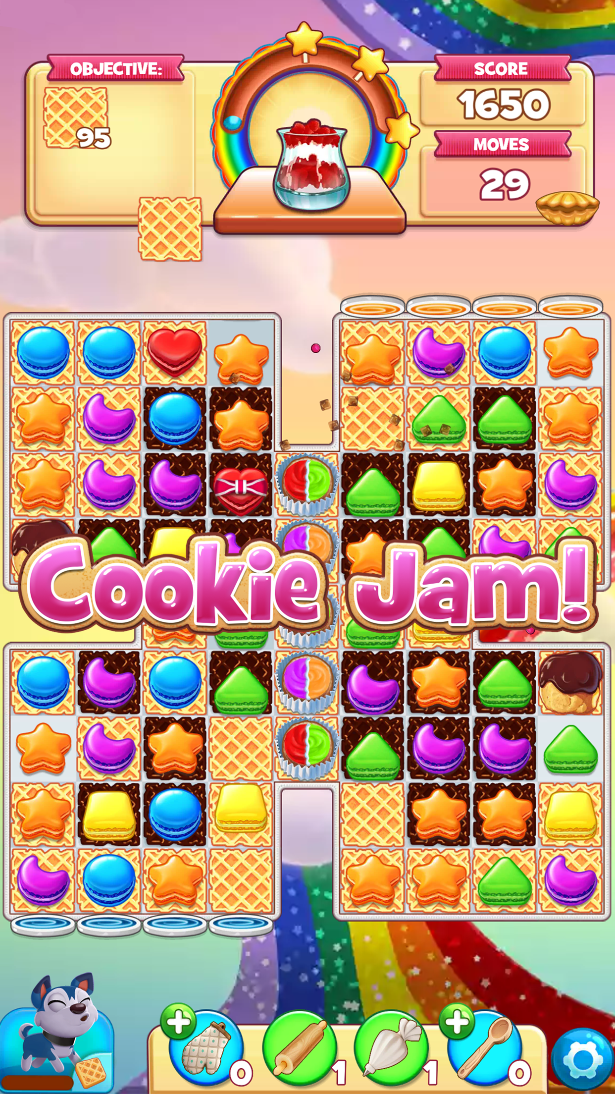 Cuplikan Layar Game Cookie Jam™ Match 3 Games | Connect 3 or More