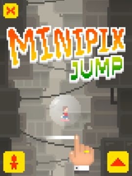 MiniPix Jump Game Screenshot