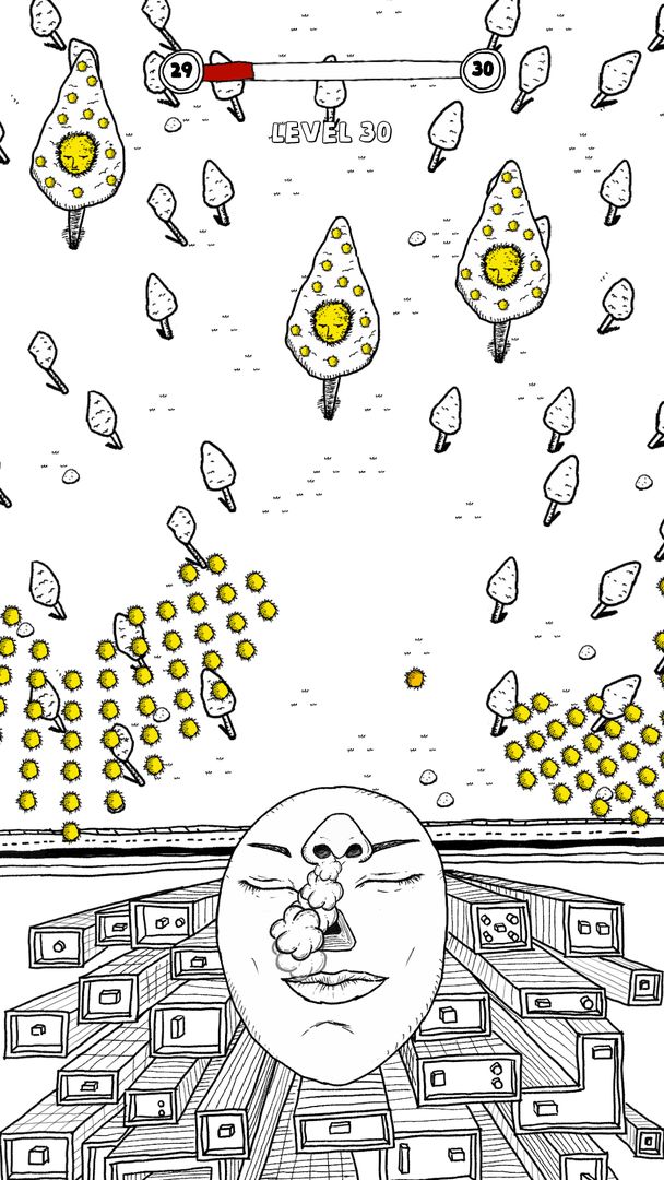 Screenshot of Pollen Heaven - Danmaku Shooting Game
