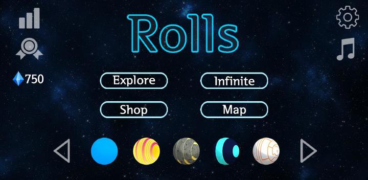Banner of Rolls : Space Run 3D 1.0.9