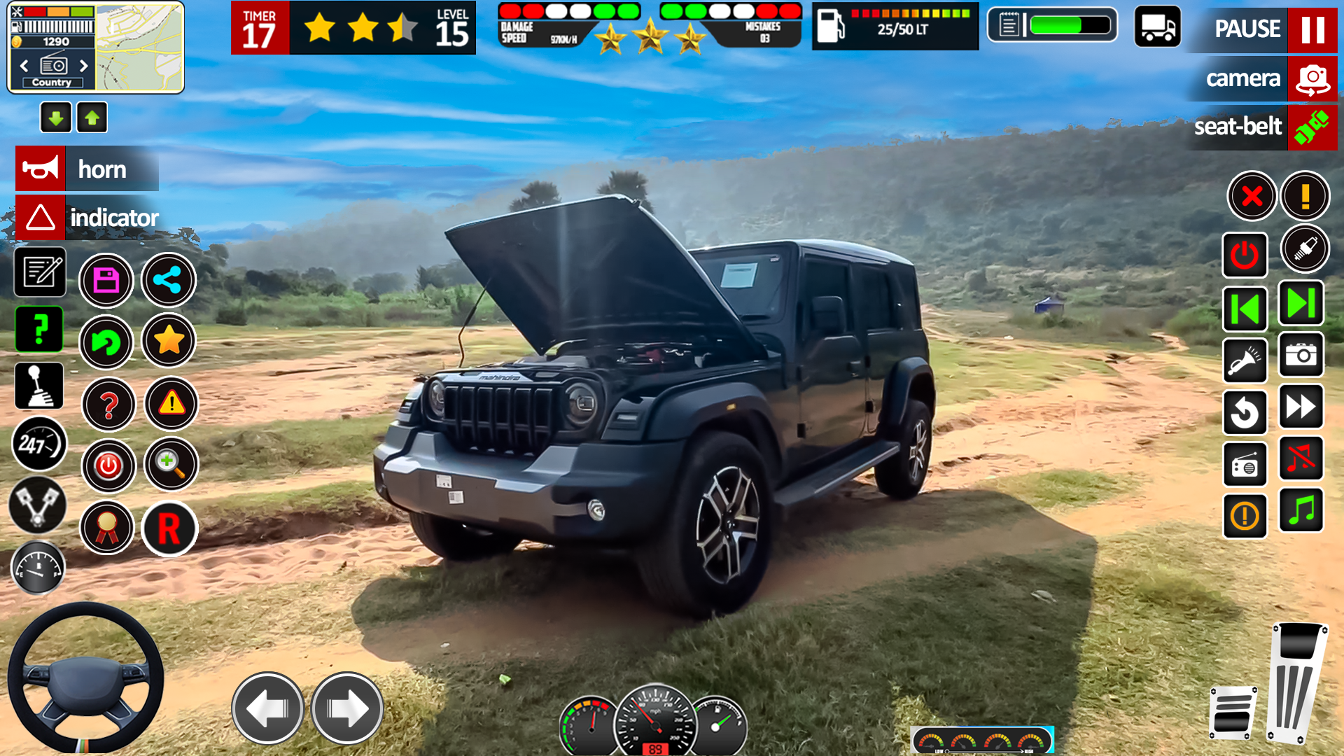 Impossible Jeep Game 3D Game Screenshot