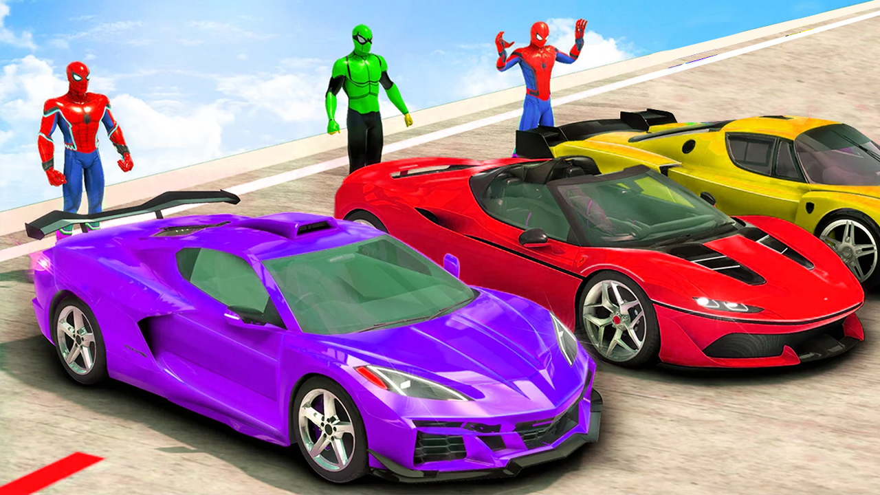 GT Car Stunt Games - Mega Ramp Game Screenshot