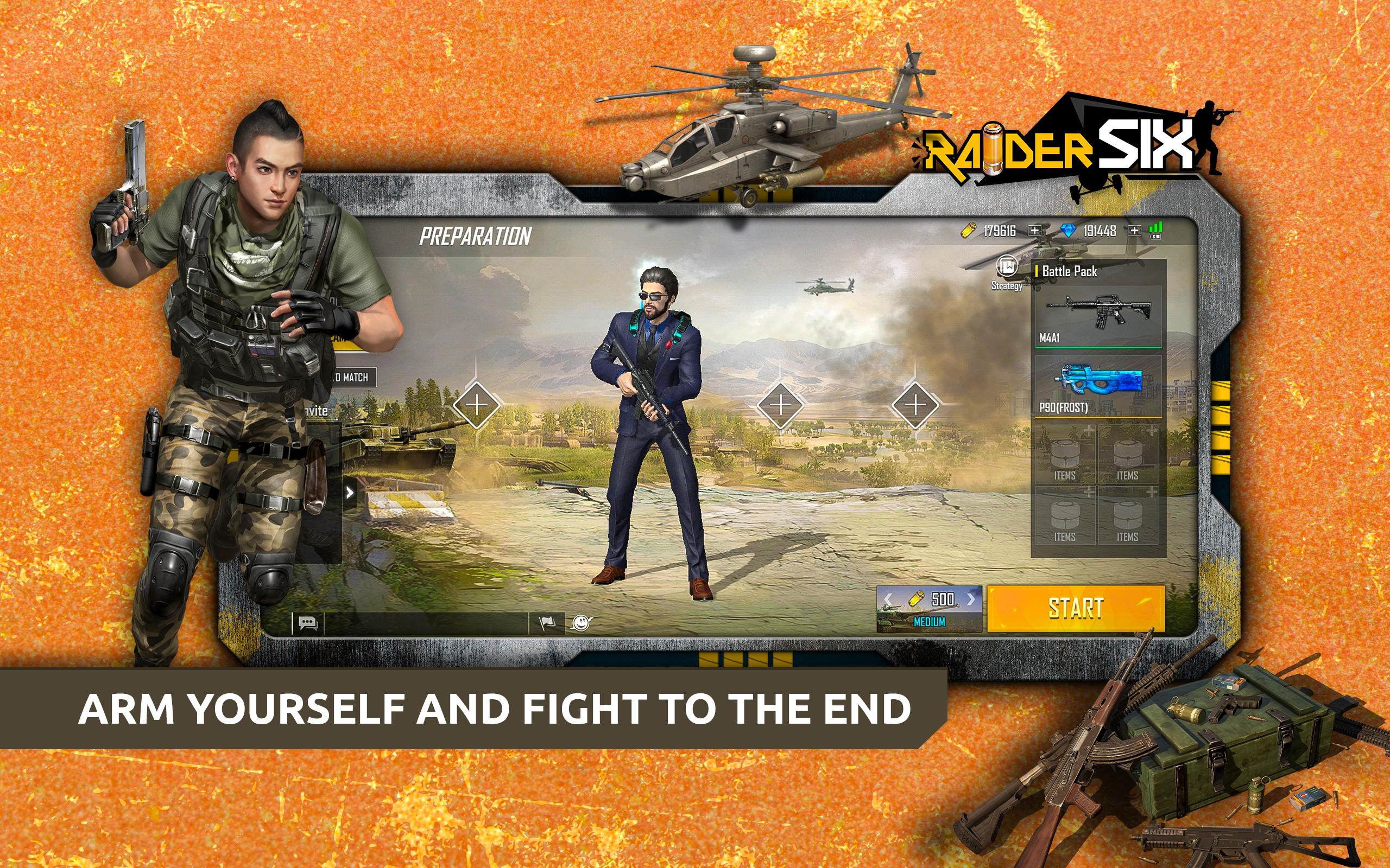 Raider SIX Game Screenshot