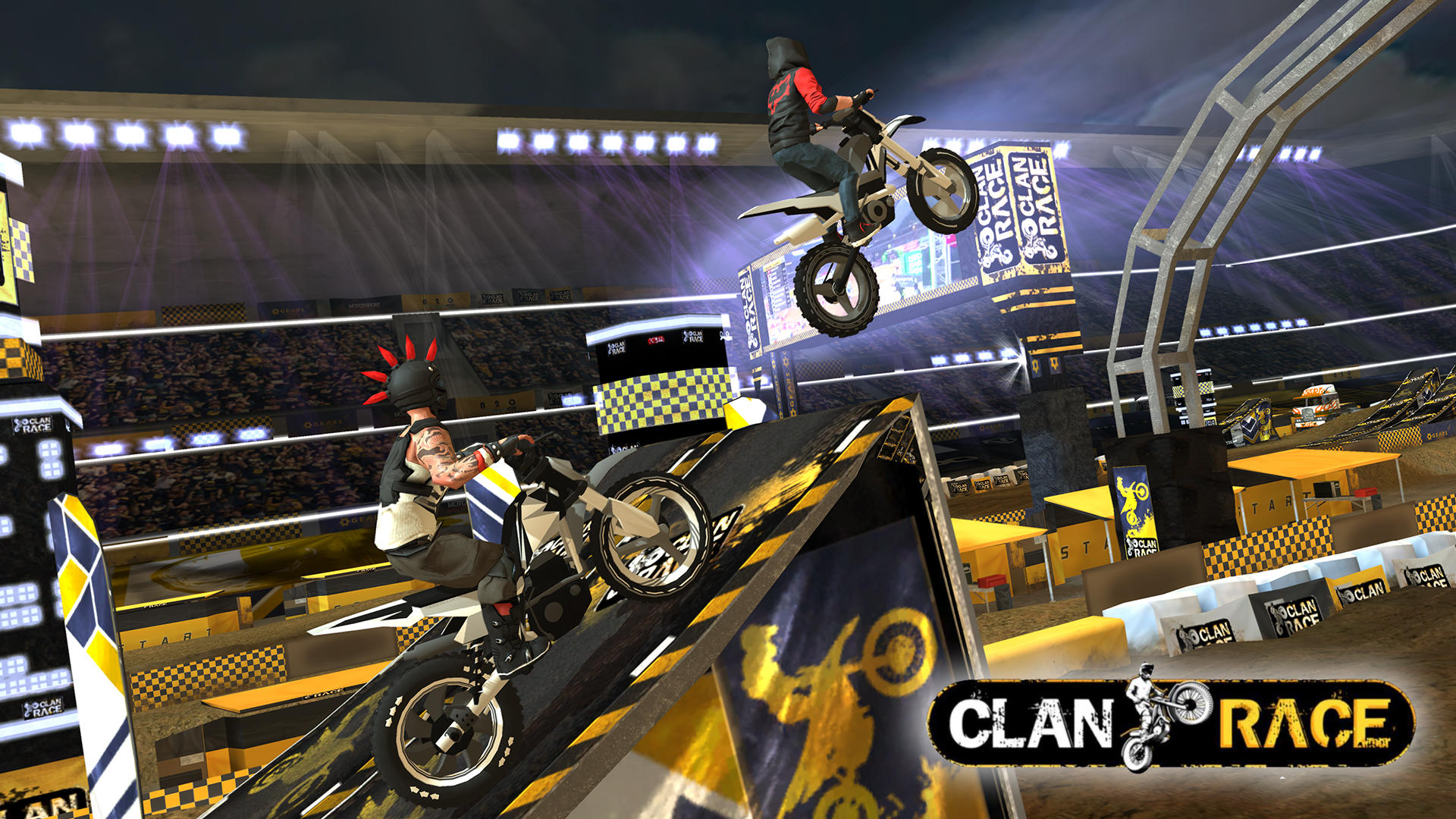 Banner of Clan Race: PVP Motocross races 